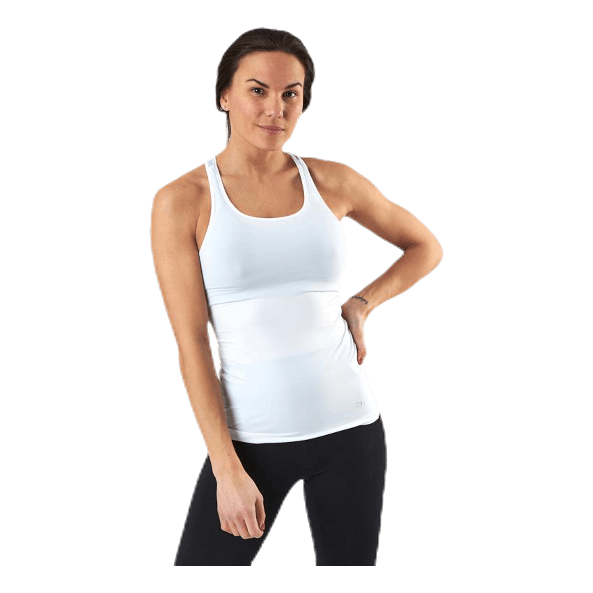 CASALL Sport Racerback White 1 CASALL Sport Racerback White