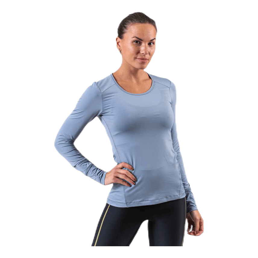 CASALL Essential Long Sleeve Blue 1 CASALL Essential Long Sleeve Blue