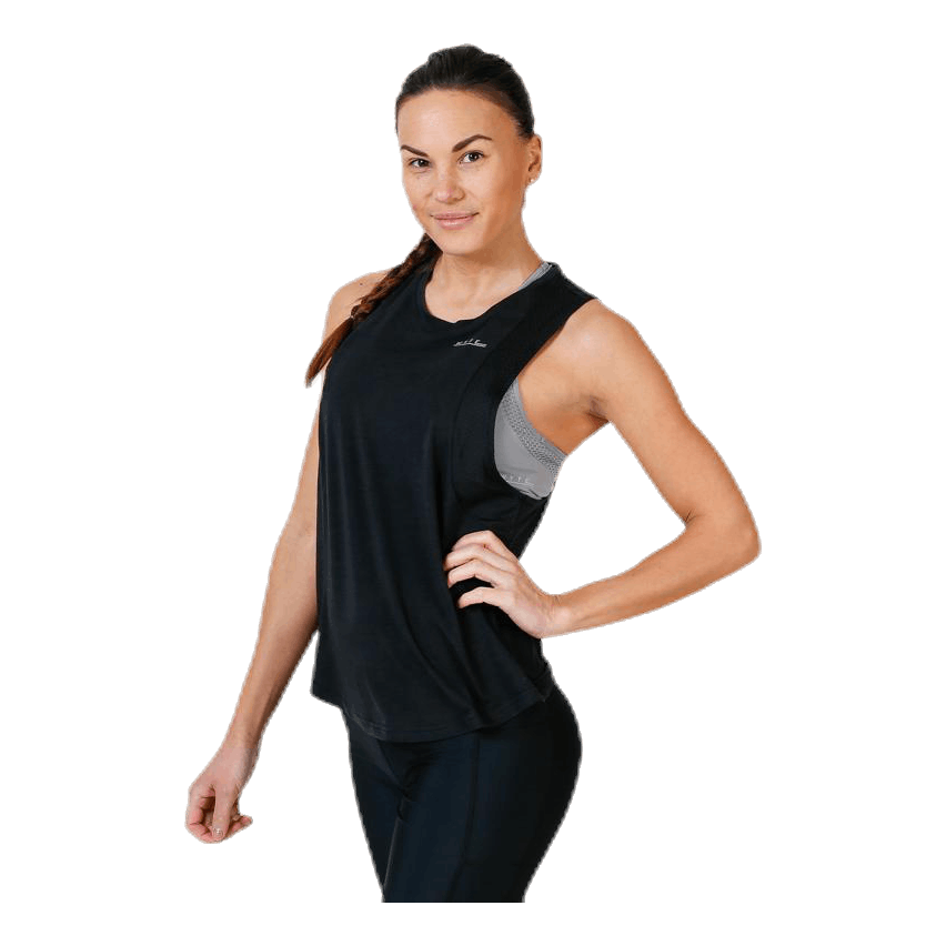Wyte Clara Tank Top Black 1 Wyte Clara Tank Top Black