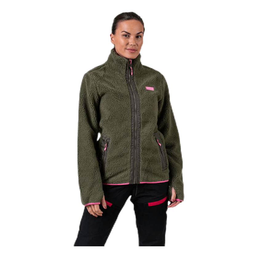 SCANDI NOMAD Journey Pile Jacket Green 1 SCANDI NOMAD Journey Pile Jacket Green