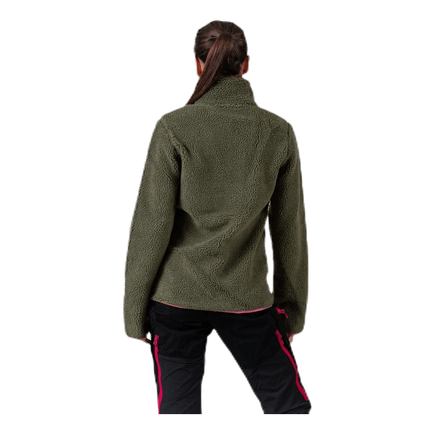 SCANDI NOMAD Journey Pile Jacket Green 4 SCANDI NOMAD Journey Pile Jacket Green - Bilde 4