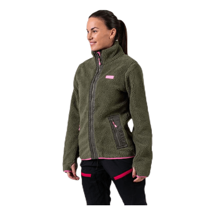 SCANDI NOMAD Journey Pile Jacket Green 5 SCANDI NOMAD Journey Pile Jacket Green - Bilde 5