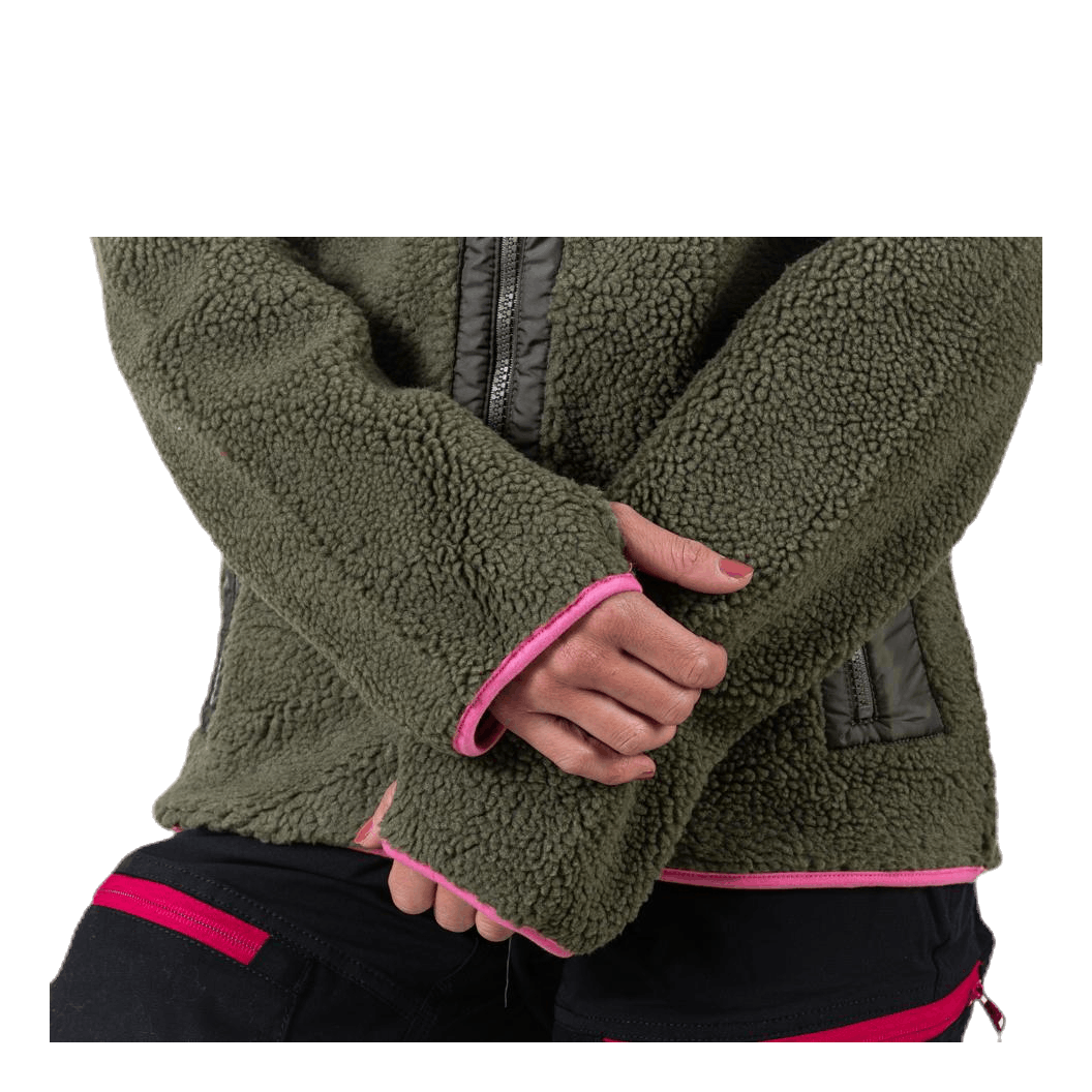 SCANDI NOMAD Journey Pile Jacket Green 7 SCANDI NOMAD Journey Pile Jacket Green - Bilde 7