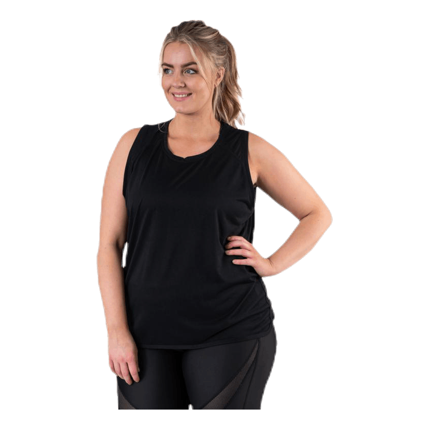 BLACC Alya Plus Size Tank Black 2 BLACC Alya Plus Size Tank Black - Bilde 2