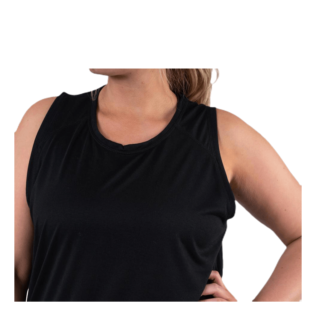 BLACC Alya Plus Size Tank Black 7 BLACC Alya Plus Size Tank Black - Bilde 7