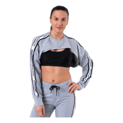 Better Bodies Chrystie Crop LS Grey