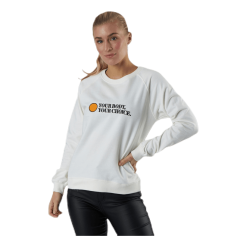 DEDICATED Ystad Raglan Your Body White