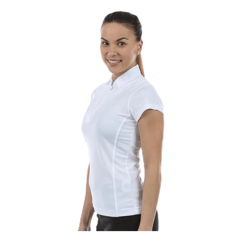 Daily Sports Macy S/S Polo Shirt White 3 Daily Sports Macy S/S Polo Shirt White - Bilde 3