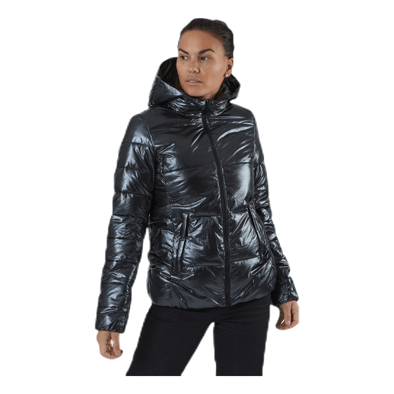 Champion Hooded Polyfilled Jacket Black 1 Champion Hooded Polyfilled Jacket Black