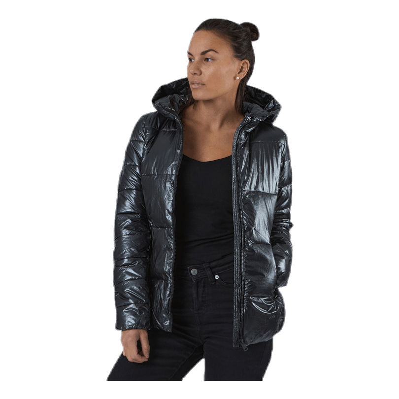 Champion Hooded Polyfilled Jacket Black 6 Champion Hooded Polyfilled Jacket Black - Bilde 6