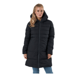 Champion Hooded Polyfilled Jacket Black