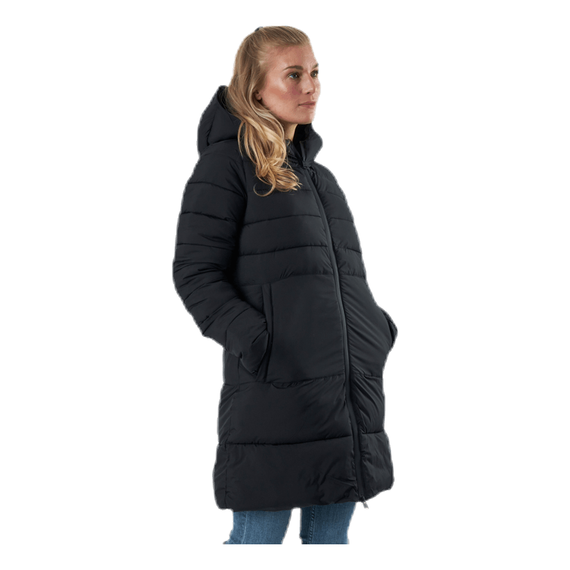 Champion Hooded Polyfilled Jacket Black 2 Champion Hooded Polyfilled Jacket Black - Bilde 2