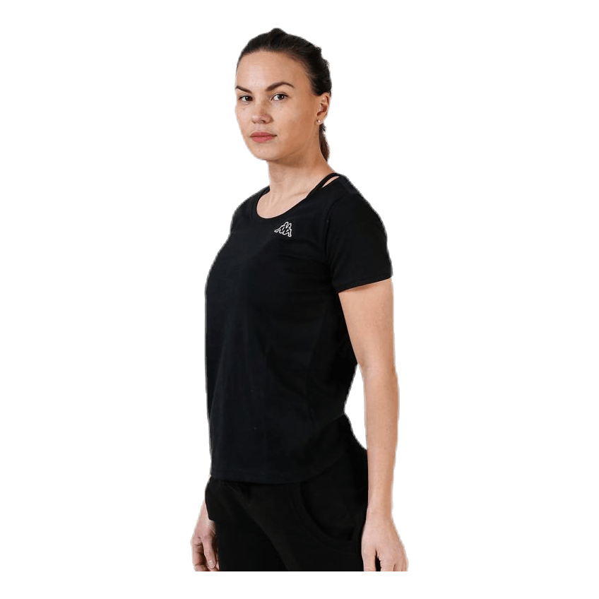 Kappa T-Shirt S/S, Logo Momba Black 2 Kappa T-Shirt S/S, Logo Momba Black - Bilde 2