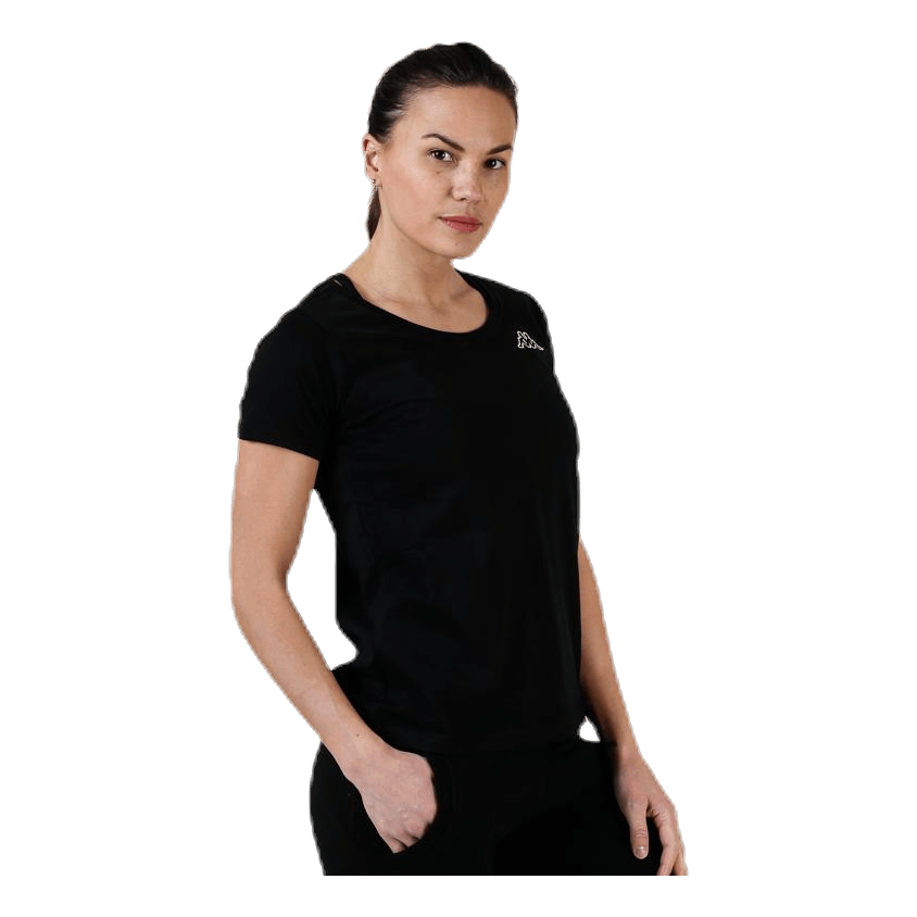 Kappa T-Shirt S/S, Logo Momba Black 4 Kappa T-Shirt S/S, Logo Momba Black - Bilde 4