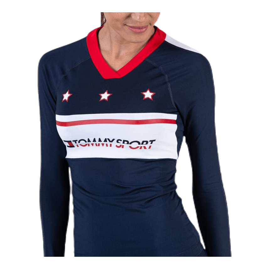 Tommy Hilfiger Sport Longsleeve T-Shirt With Stars Blue 5 Tommy Hilfiger Sport Longsleeve T-Shirt With Stars Blue - Bilde 5