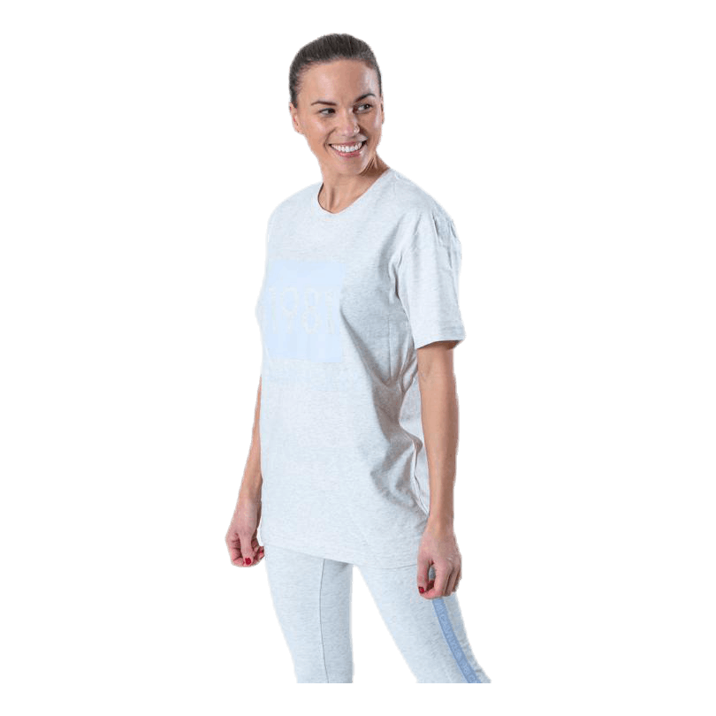 Calvin Klein S/S Crew Neck White/Grey 4 Calvin Klein S/S Crew Neck White/Grey - Bilde 4