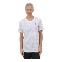 Nike Dry Tee Running Division White/Grey