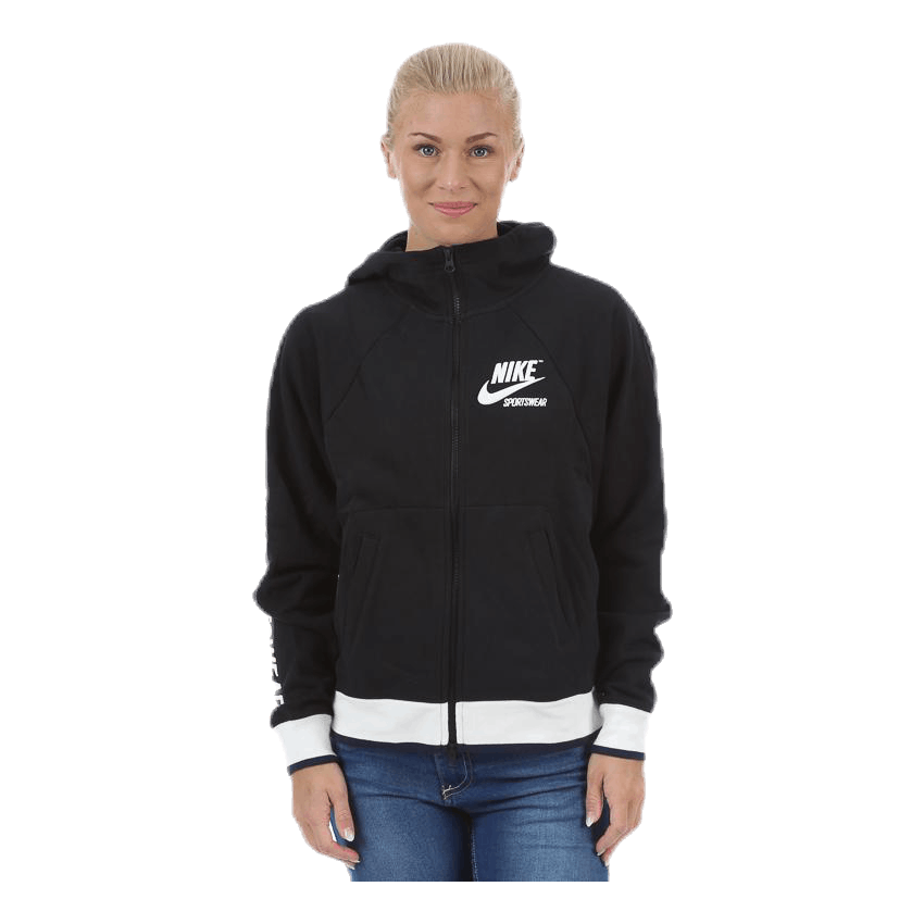 Nike NSW FZ Hoodie Archive Black 1 Nike NSW FZ Hoodie Archive Black