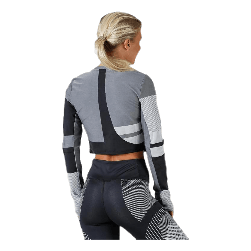 Nike Run Tech Pack Knit Top LS Black/Grey 3 Nike Run Tech Pack Knit Top LS Black/Grey - Bilde 3