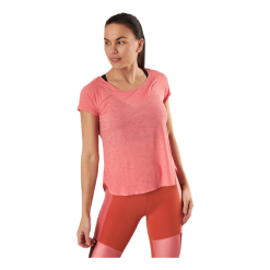 Craft Core Charge Cross Back Tee Pink