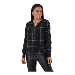 ONLY Sugar Fallow L/S Shirt Wvn Black -Billig Jakker butikk 90086 32 004