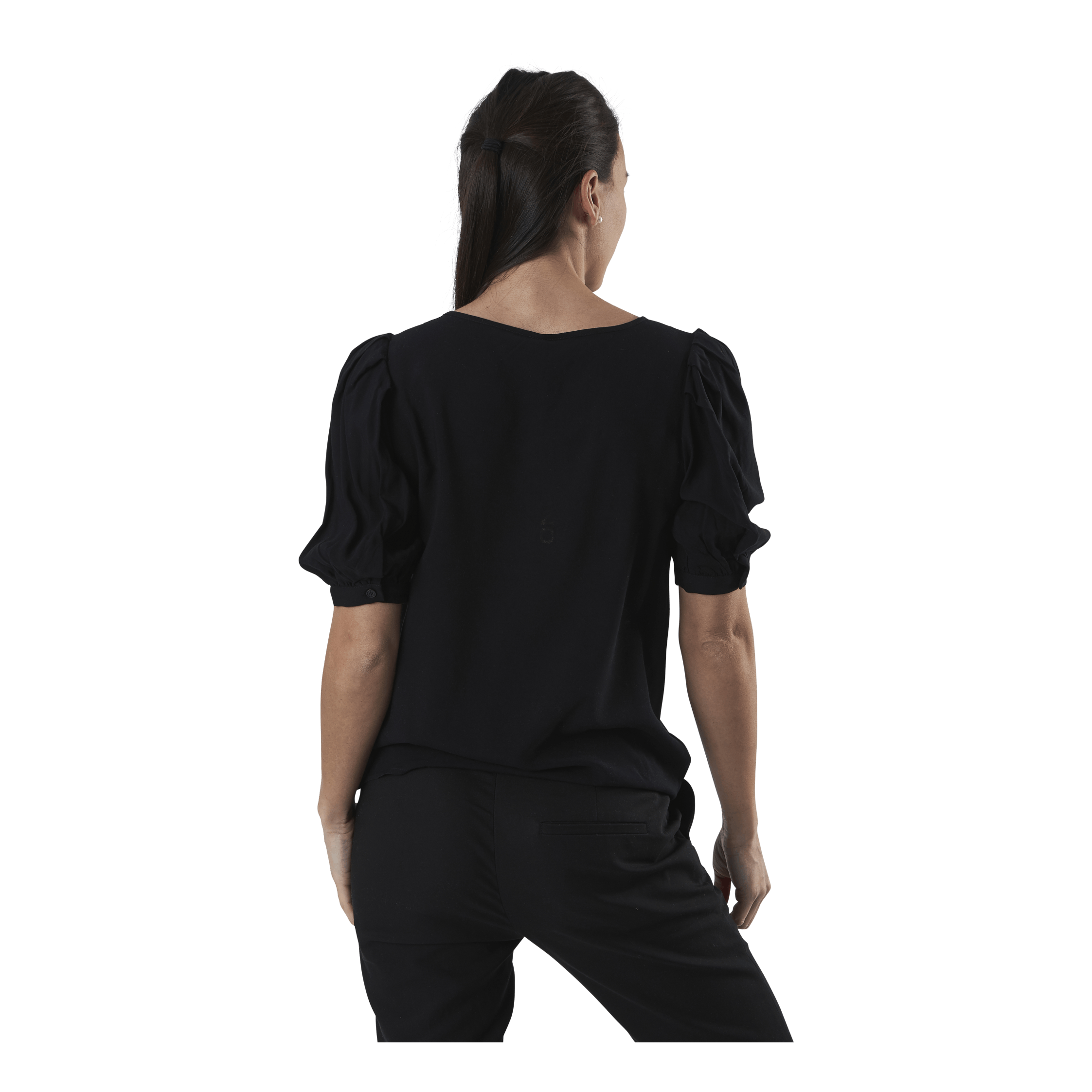 ONLY Karma Life 2/4 Solid Top Wvn Black 3 ONLY Karma Life 2/4 Solid Top Wvn Black - Bilde 3