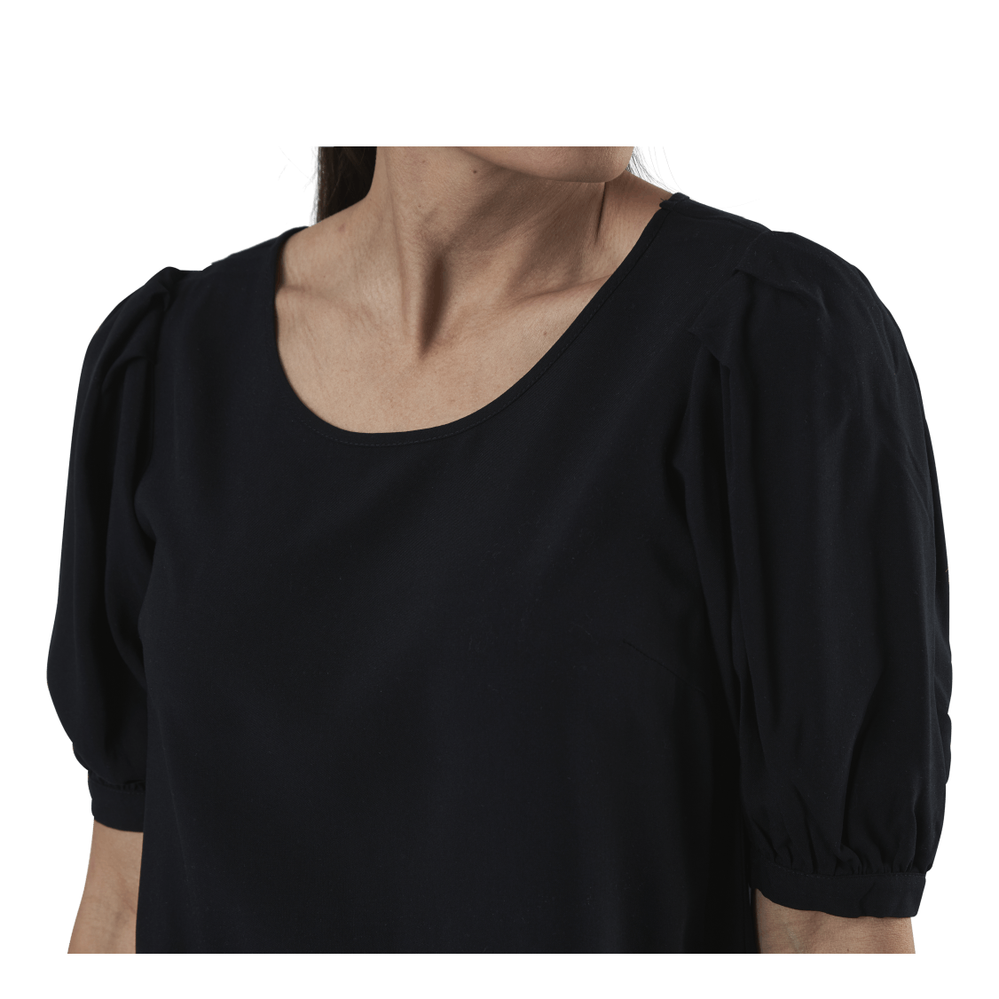 ONLY Karma Life 2/4 Solid Top Wvn Black 4 ONLY Karma Life 2/4 Solid Top Wvn Black - Bilde 4