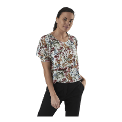 ONLY Karma Life 2/4 Aop Top Wvn White