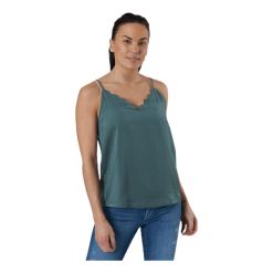 ONLY Debbie Singlet Wvn Green