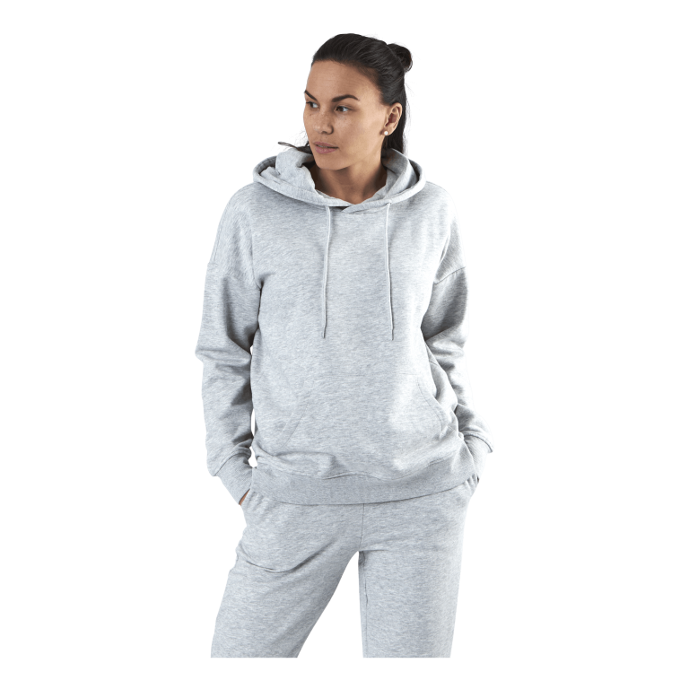 ONLY Feel Life L/S Hood Swt Grey 1 ONLY Feel Life L/S Hood Swt Grey