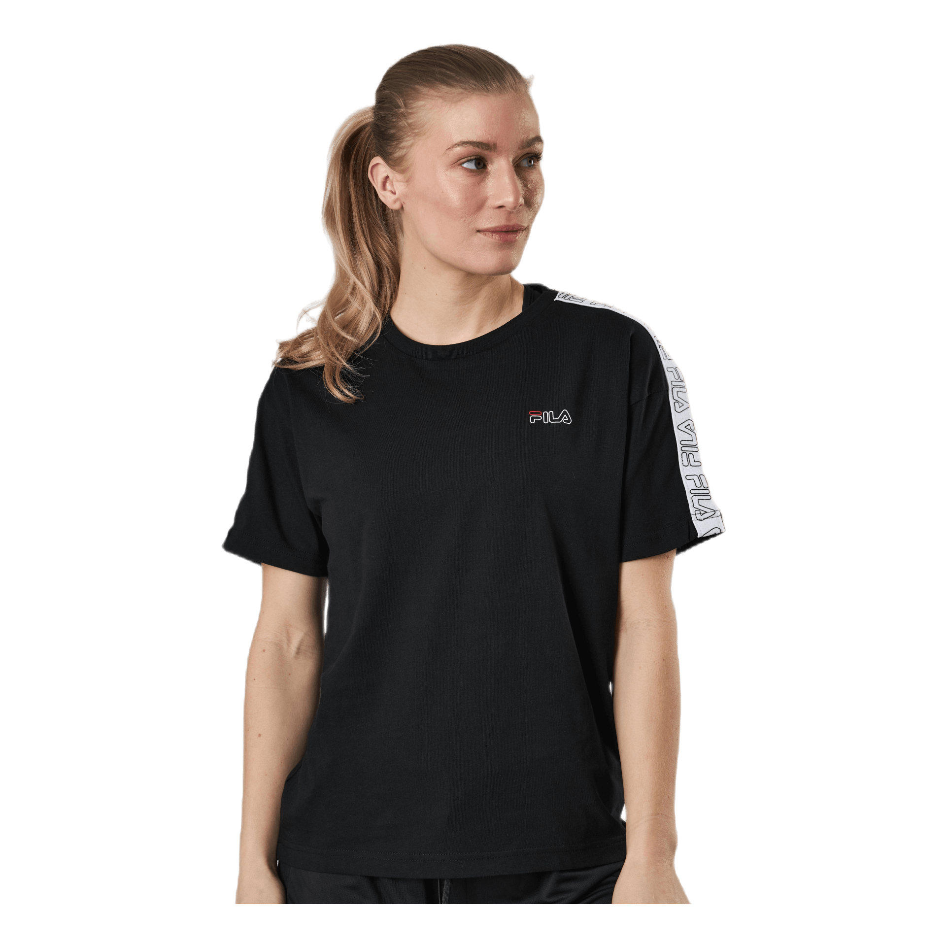 Fila Jakena Taped Tee Black 1 Fila Jakena Taped Tee Black