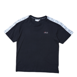 Fila Jakena Taped Tee Black 13 Fila Jakena Taped Tee Black -Billig Jakker butikk 90089 54 005