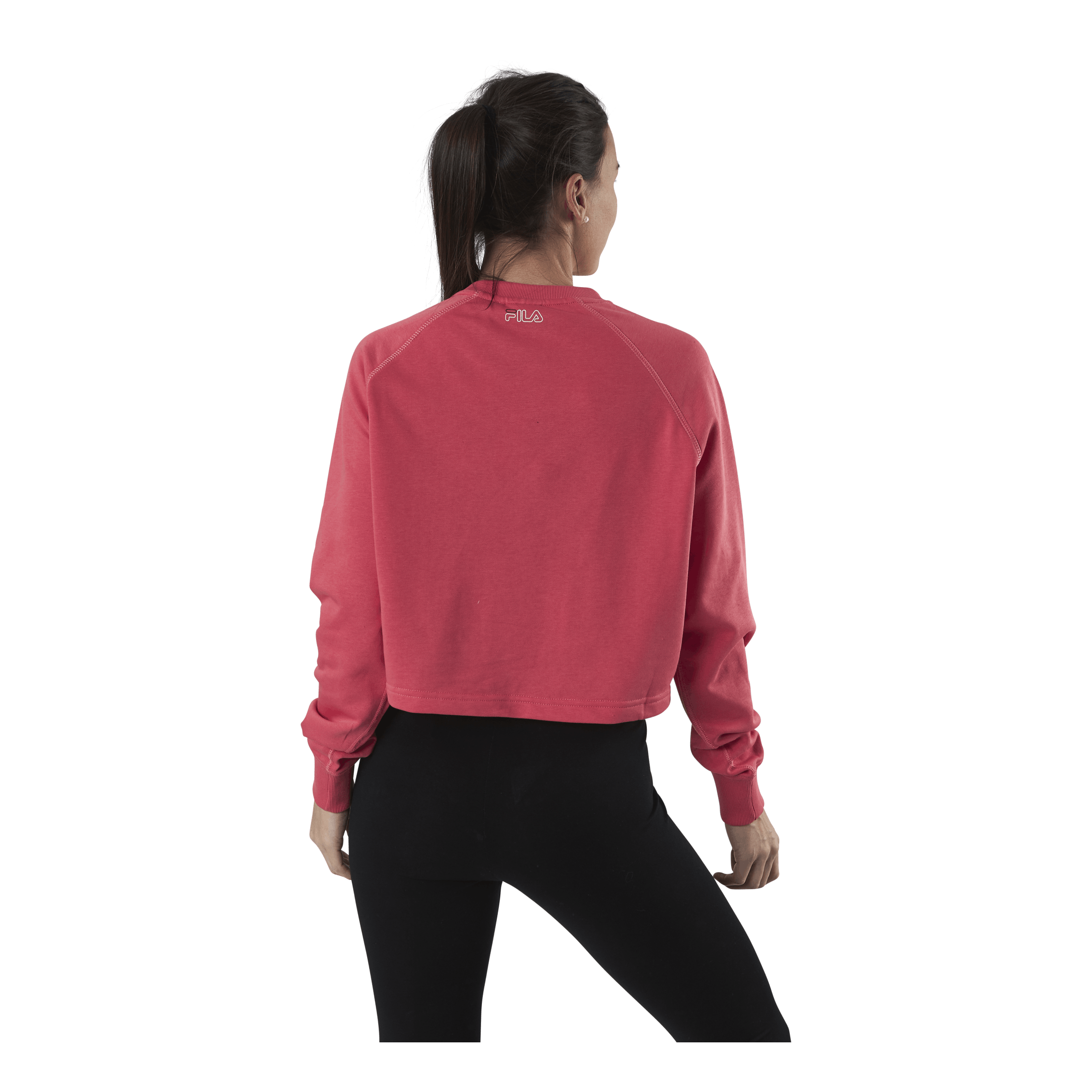 Fila Jamina Cropped Crew Sweat Pink 3 Fila Jamina Cropped Crew Sweat Pink - Bilde 3