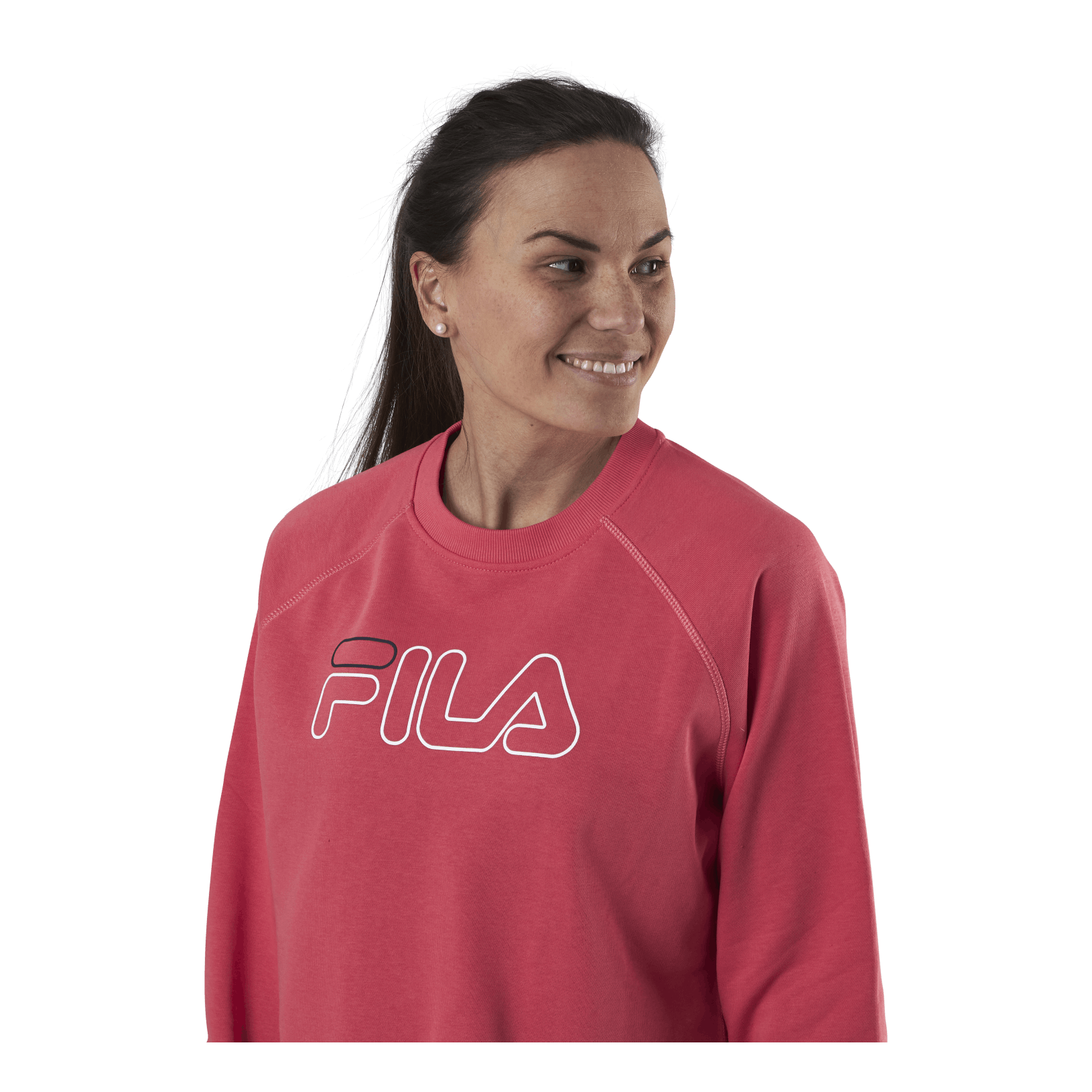 Fila Jamina Cropped Crew Sweat Pink 4 Fila Jamina Cropped Crew Sweat Pink - Bilde 4