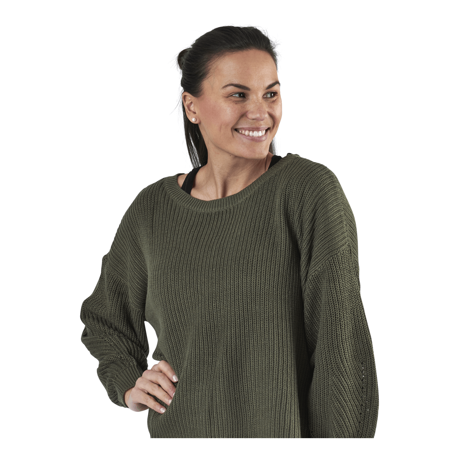 ONLY Hilde Life L/S Pullover Knt Black 2 ONLY Hilde Life L/S Pullover Knt Black - Bilde 2