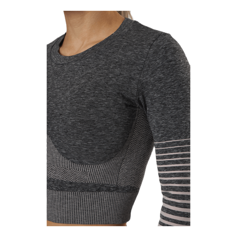 Pieces Lixy Ls Seamless Top Lounge Grey 4 Pieces Lixy Ls Seamless Top Lounge Grey - Bilde 4