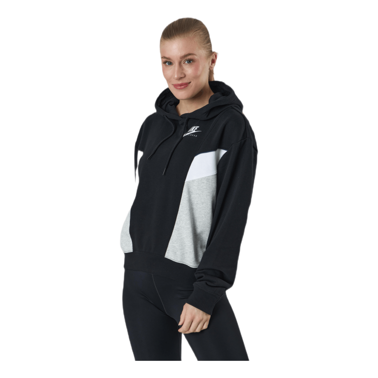 Nike Nsw Heritage Hoodie Flc Black 1 Nike Nsw Heritage Hoodie Flc Black