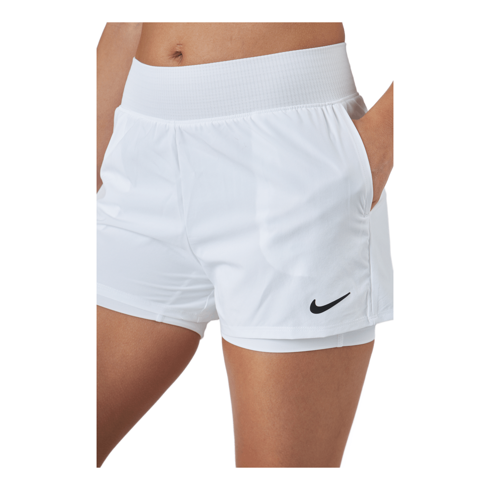 Nike Court Victory Dry Short White/Black 4 Nike Court Victory Dry Short White/Black - Bilde 4