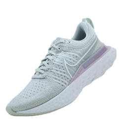 Nike React Infinity Run Flyknit 2 White/Silver -Billig Jakker butikk 90101 06 006