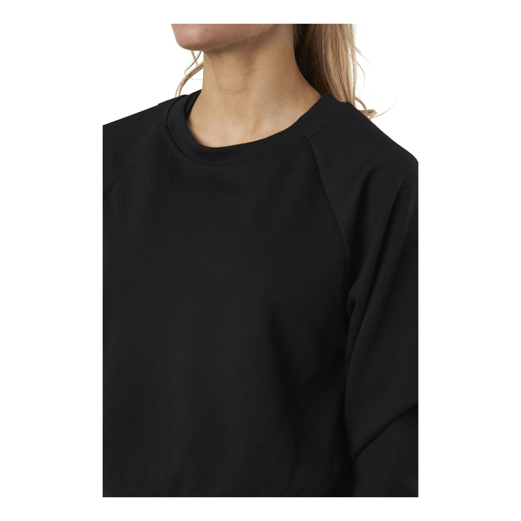 ONLY Joy L/S Raglan O-Neck Swt Black 4 ONLY Joy L/S Raglan O-Neck Swt Black - Bilde 4