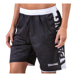 SPALDING Essential Reversible 4her Shorts White/Black -Billig Jakker butikk 90156 59 006