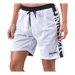 SPALDING Essential Reversible 4her Shorts White/Black -Billig Jakker butikk 90156 59 012